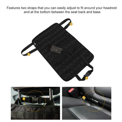 Lighteme Universal 1000D Tactical Car Seat Organizer