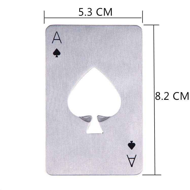 Lighteme Poker Card Bottle Opener