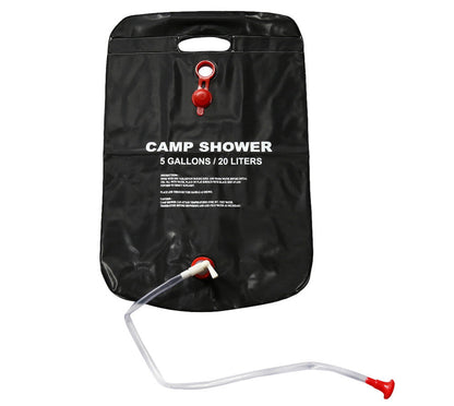 Lighteme Outdoors Solar Portable Heated Shower Bag