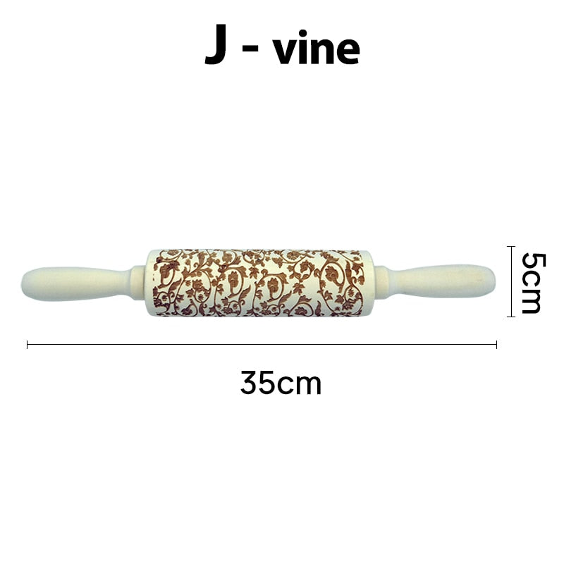 Lighteme Decorated Rolling Pin