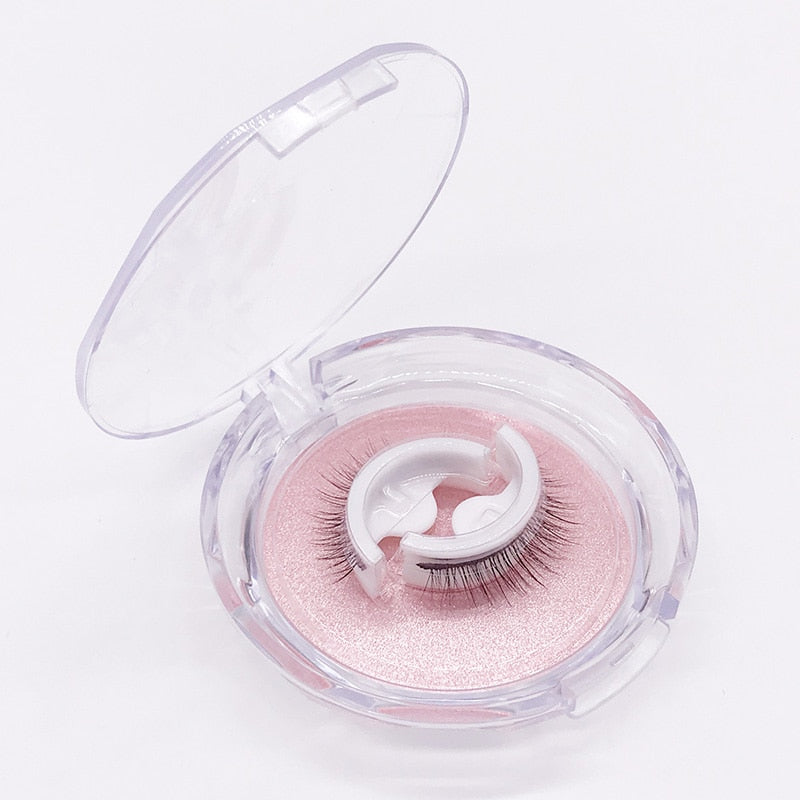 Lighteme Reusable Self-Adhesive Eyelashes for Instant Volume & Drama