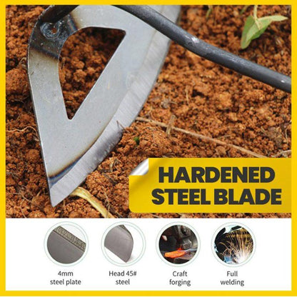 Lighteme Hardened all-steel hollow hoe