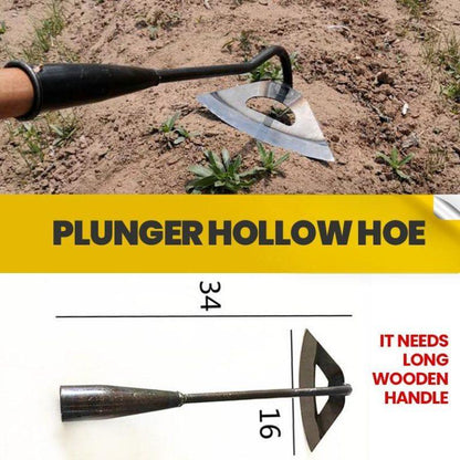 Lighteme Hardened all-steel hollow hoe