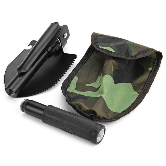 Lighteme Stainless Steel Military Folding Shovel