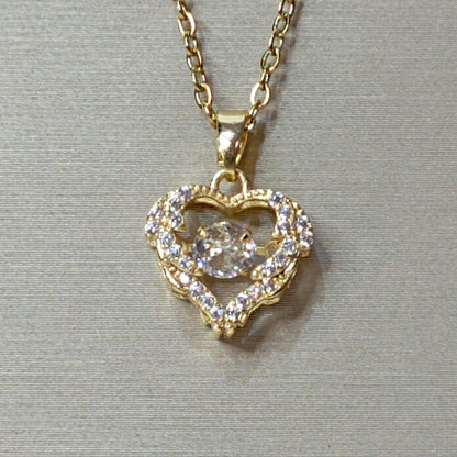 Lighteme Movable heart-shaped pendant