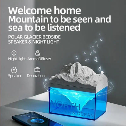 Lighteme Northern Glacier & Ocean Lamp