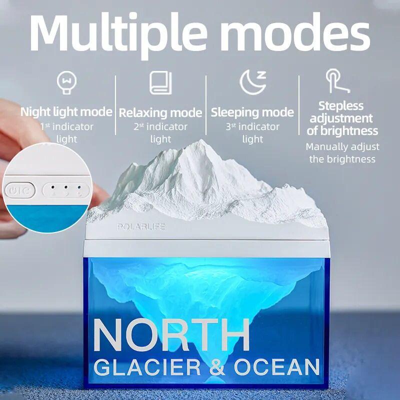 Lighteme Northern Glacier & Ocean Lamp