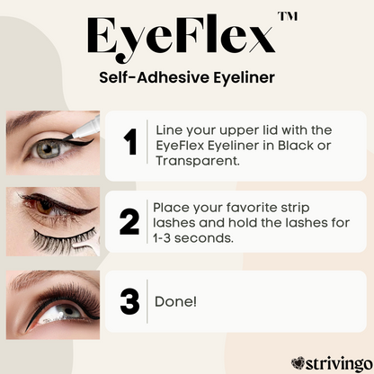 Lighteme Self-Adhesive Eyeliner - No Glue or Magnets