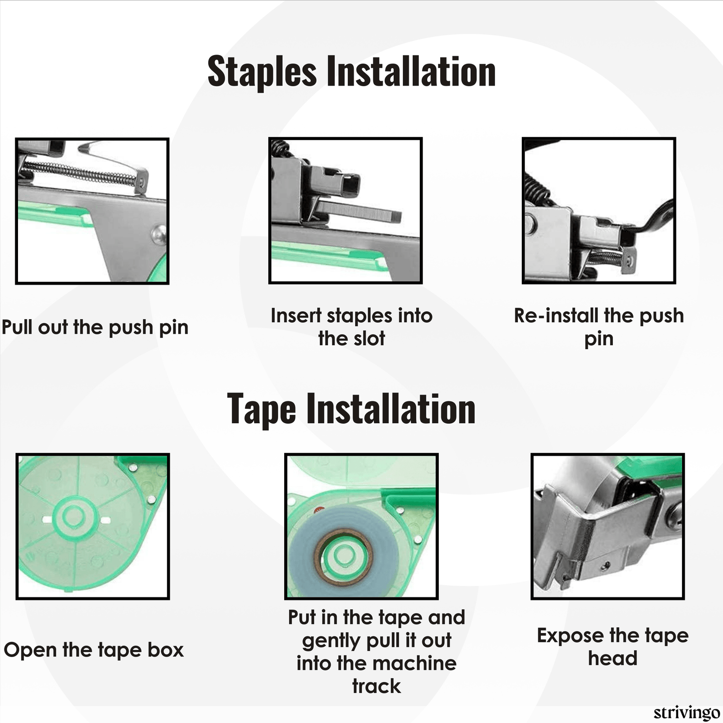 Lighteme Plant Tying Machine | incl. 10 Rolls Of Tape