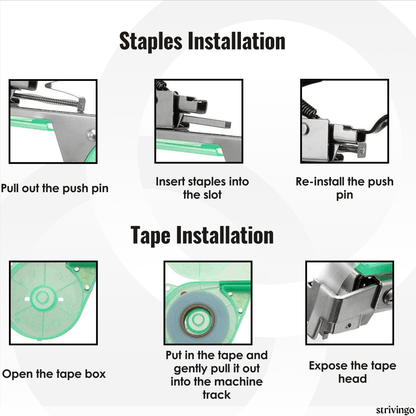 Lighteme Plant Tying Machine | incl. 10 Rolls Of Tape