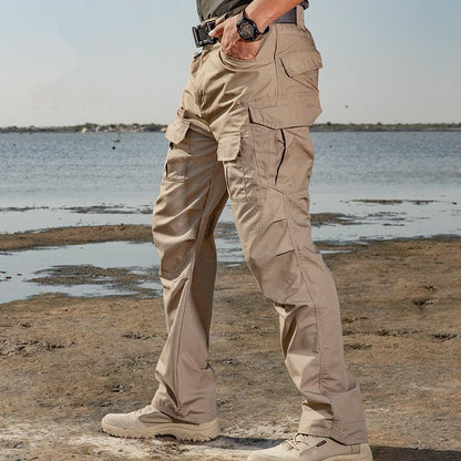 Lighteme IX8 Outdoor Waterproof Tactical Pants-Khaki