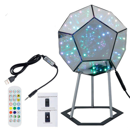 Lighteme Colorful starry sky dodecahedron night light