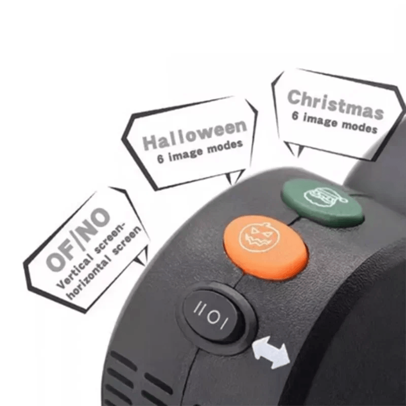 Lighteme HALLOWEEN Projector incl. Screen