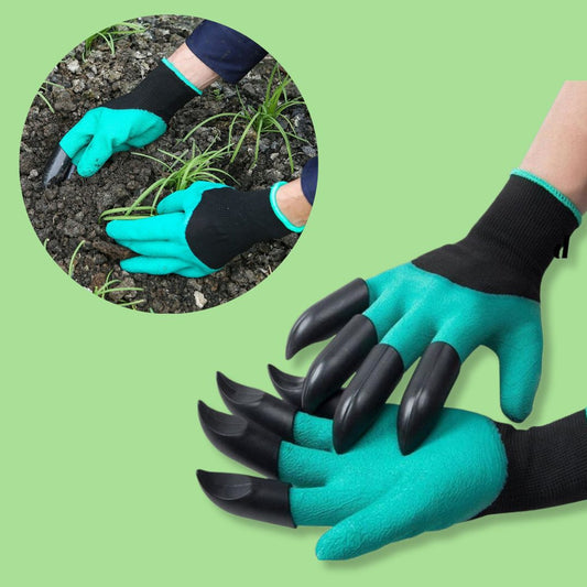 Lighteme Soil scarifier gloves Experience the joy of gardening without tools