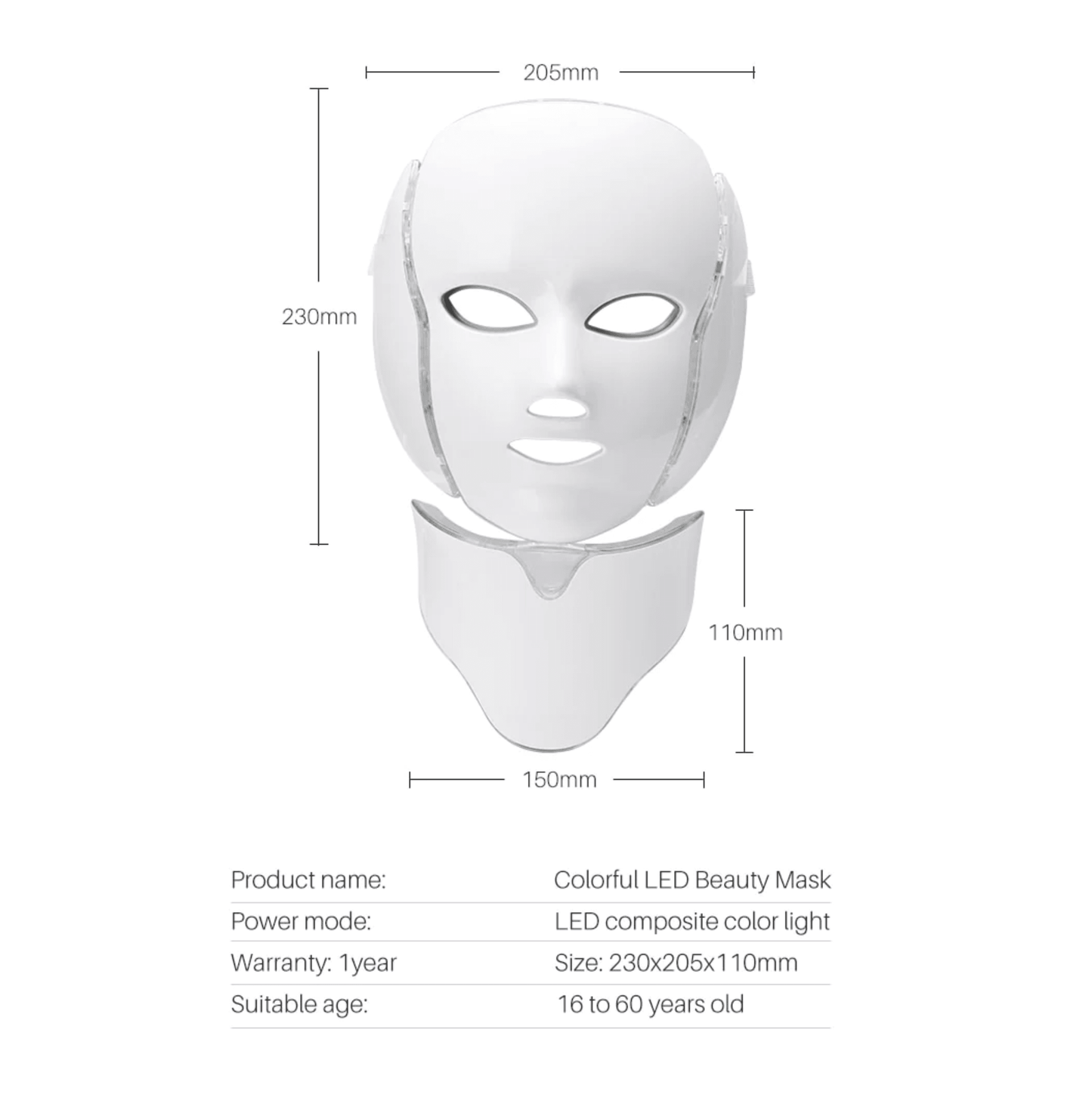 Lighteme LED Light Therapy Mask