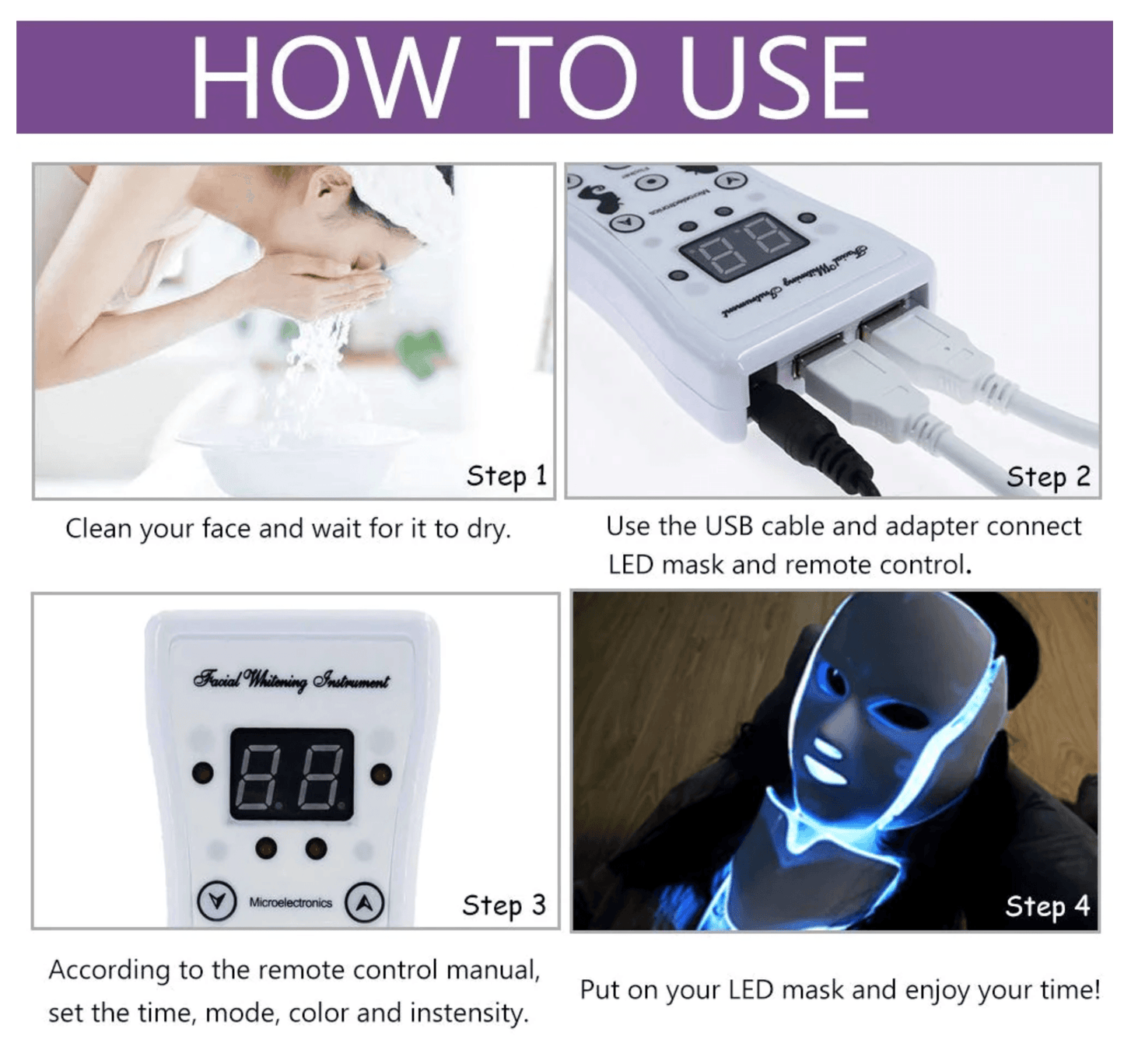 Lighteme LED Light Therapy Mask