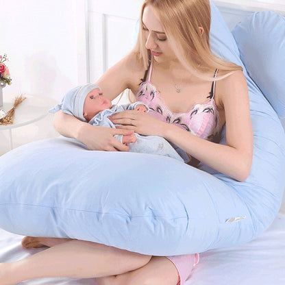 Lighteme All Night Sleep Pregnancy U Pillow- Must Have for Regular Comfort & Maternity Sleep