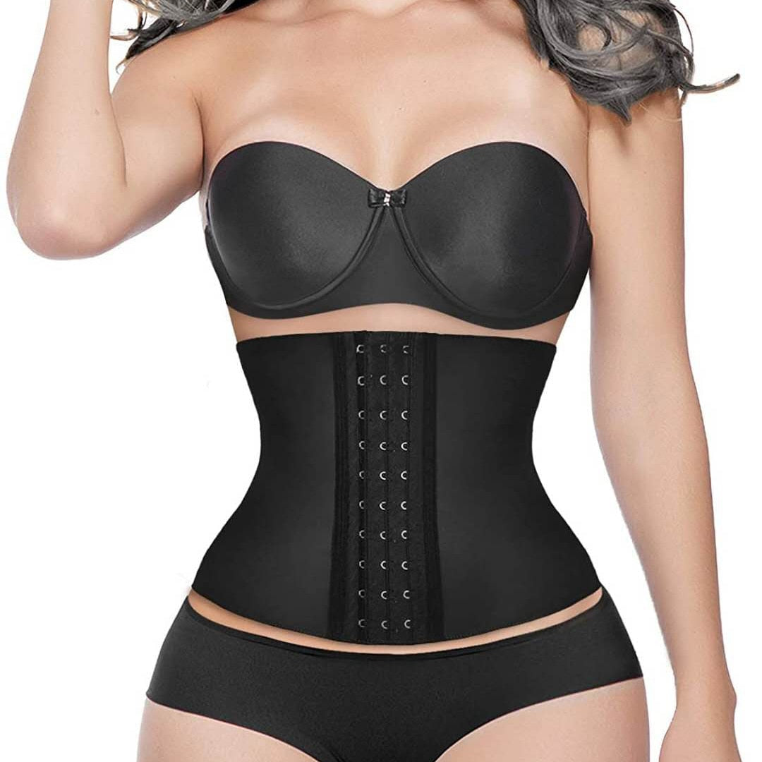 Lighteme CORE WAIST TRAINER BLACK - Hourglass Body Shaper Undergarment