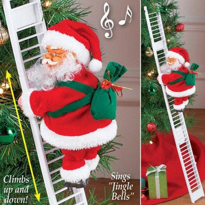 Lighteme Santa Claus Ladder Climber | An End To Boring Decoration