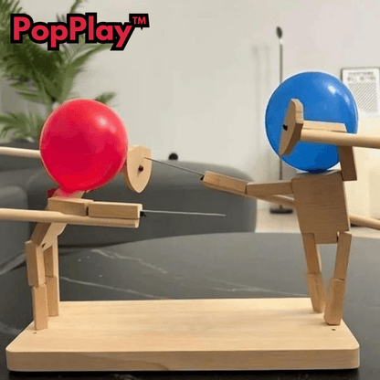 Lighteme Children's Toys - Wooden balloon fight