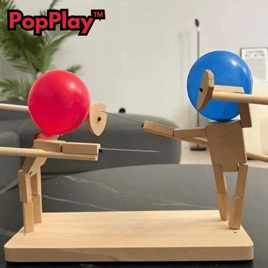 Lighteme Children's Toys - Wooden balloon fight