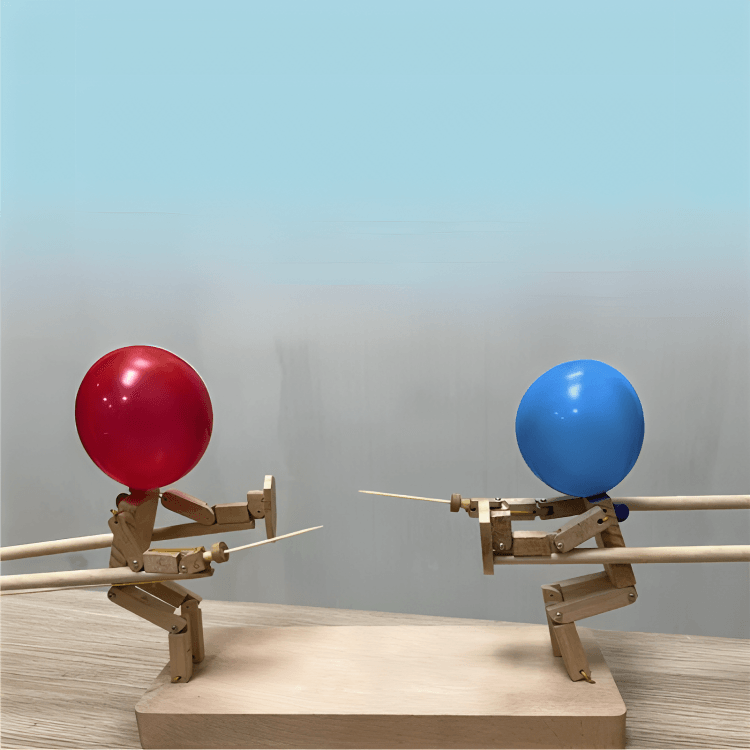 Lighteme Children's Toys - Wooden balloon fight