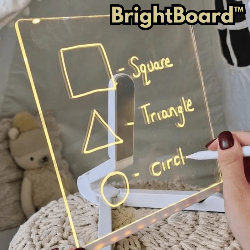 Lighteme - LED Notiztafel mit Farbstiften