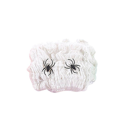 Lighteme Halloween Super Stretch Spider Web