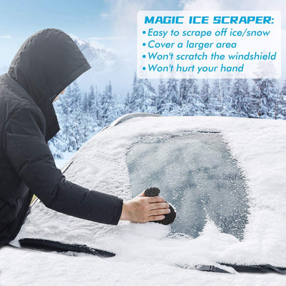 Lighteme Magic ice scraper for the car windshield