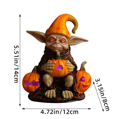 Lighteme - Halloween Resin Statue with Pumpkin Lamp | BUY 1 GET 1 FREE