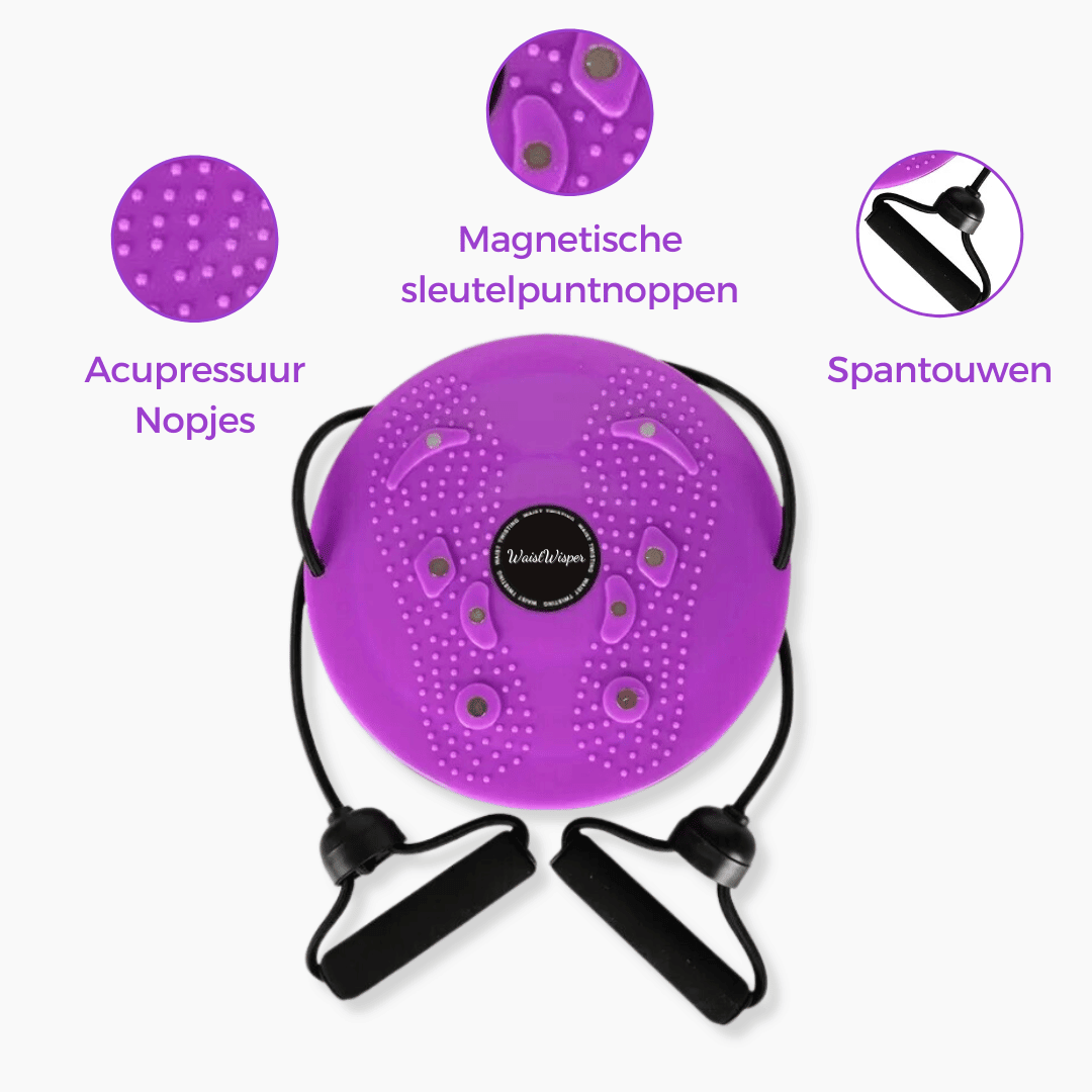 Lighteme Disc Fitness Machine - fitness hub for the waist