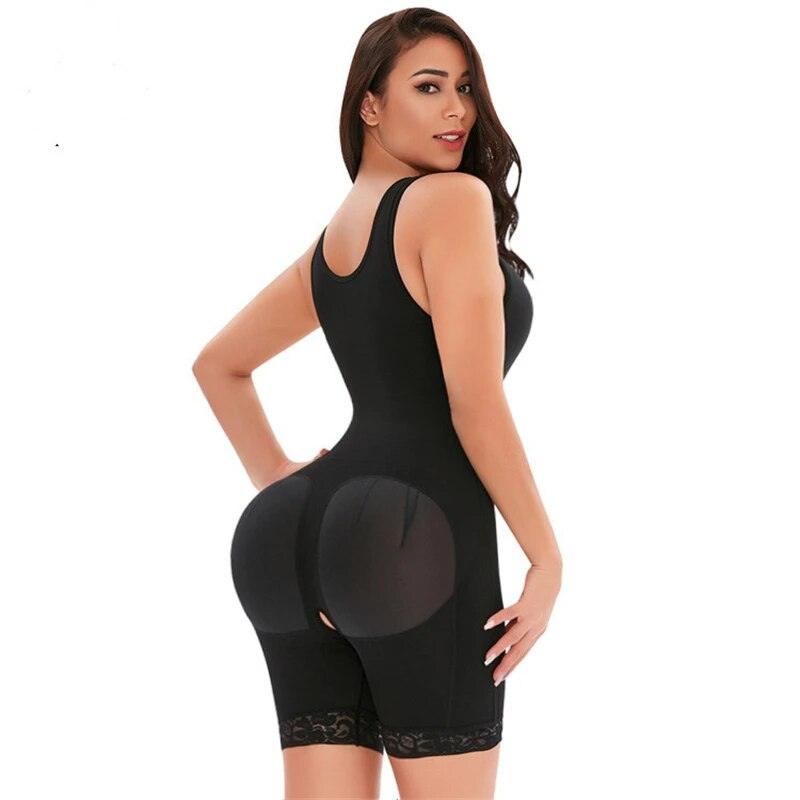 Lighteme Long Breasted Mesh Body Shaper