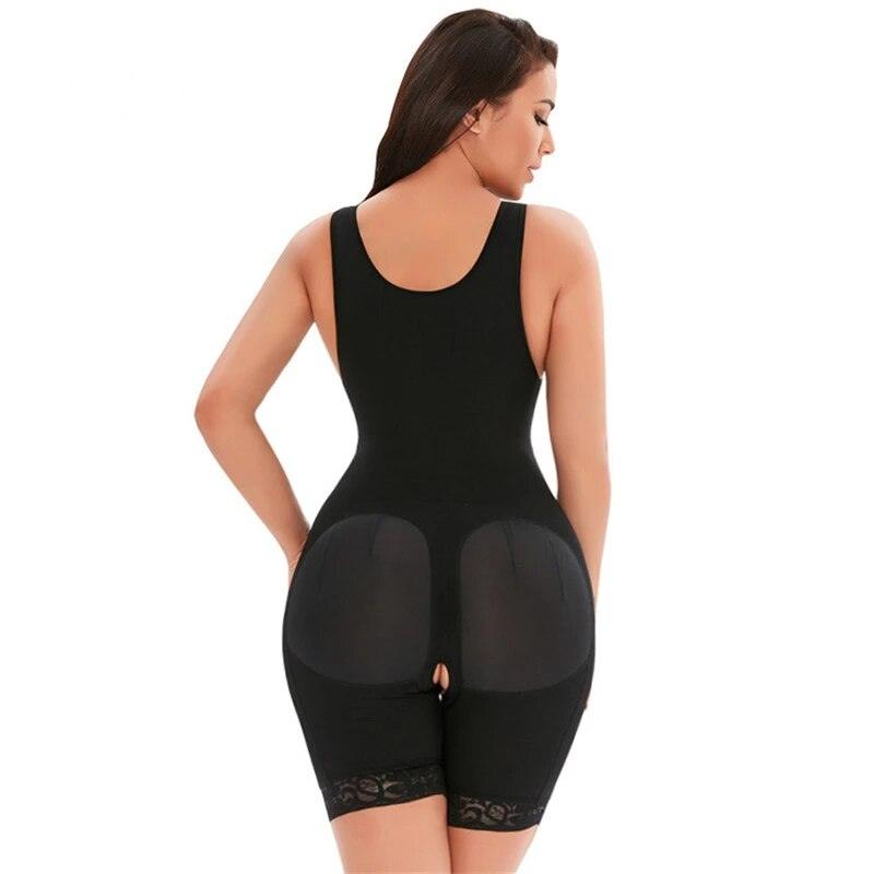 Lighteme Long Breasted Mesh Body Shaper