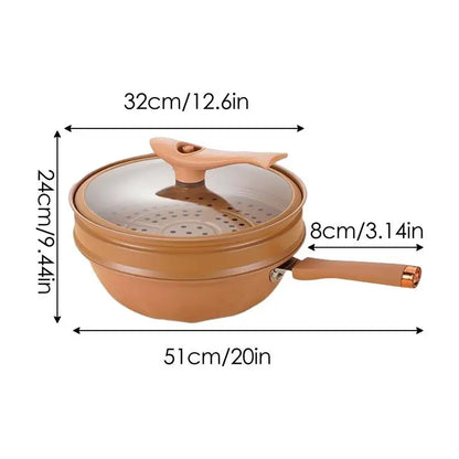 Lighteme Multifunctional Non-Stick Wok