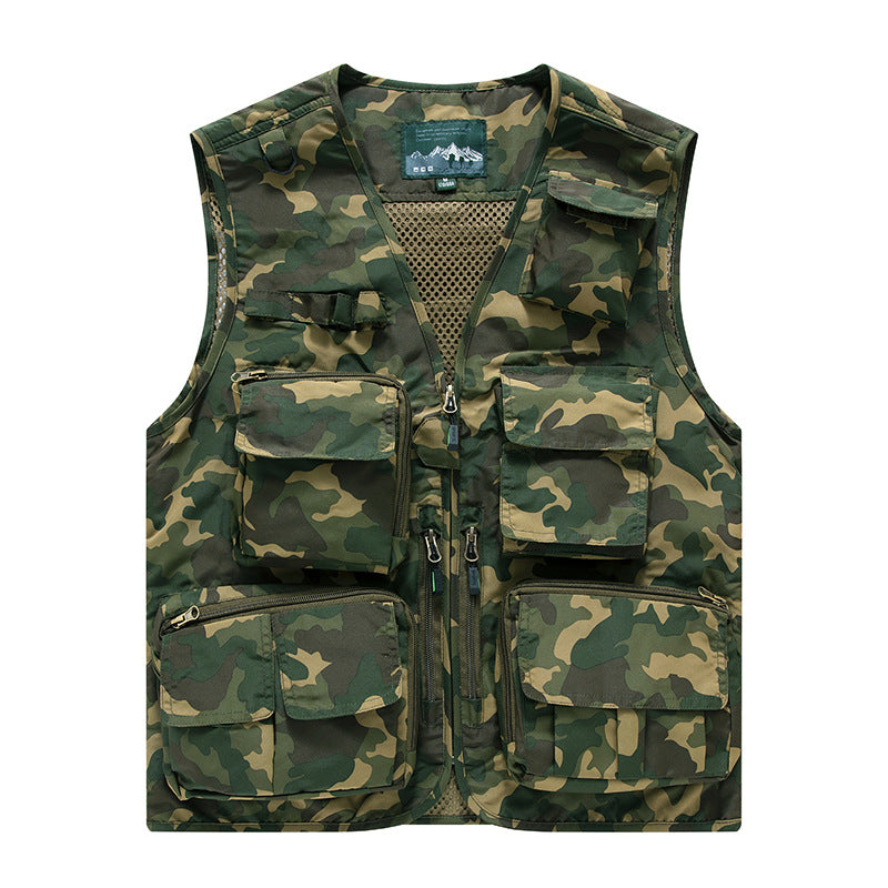 Lighteme Men’s Lightweight Utility Cargo Vest