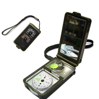 Lighteme Multifunction 10-in-1 Military Compass Kit