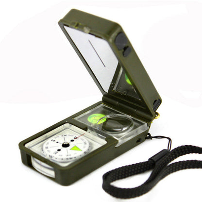 Lighteme Multifunction 10-in-1 Military Compass Kit