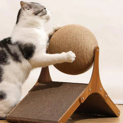 Lighteme Interactive Cat Scratching Sphere