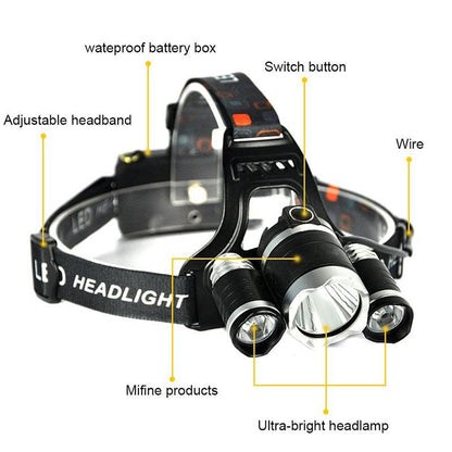 Lighteme Head Lamp 13000 Lumens  LED 4 Modes