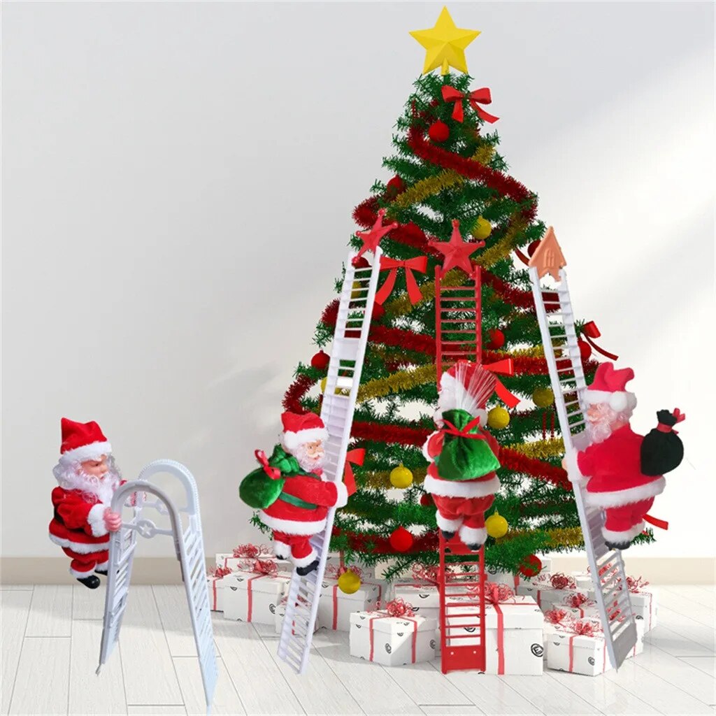 Lighteme Santa Claus Ladder Climber | An End To Boring Decoration