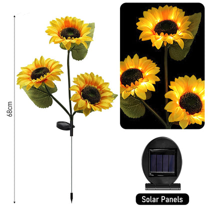 Lighteme Solar Sun flower Lights Make your garden more attractive