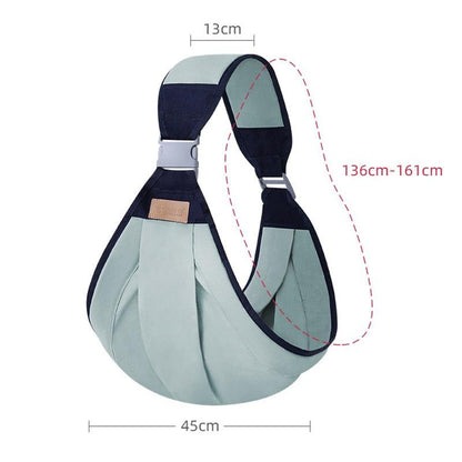 Lighteme Bub Sling - Simple, pain-free baby carrier with snap closure