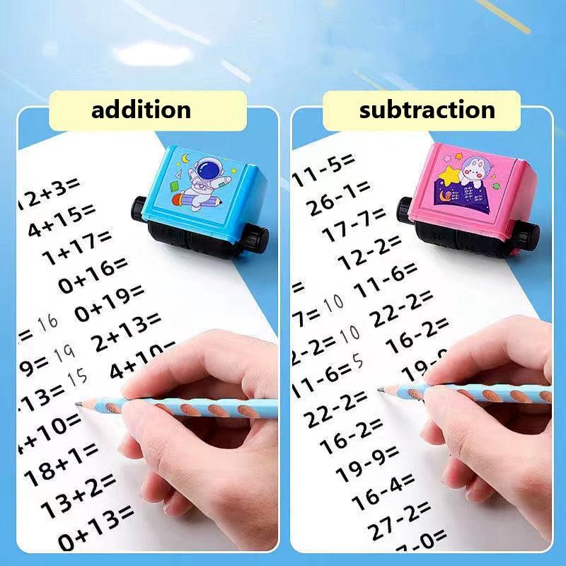 Lighteme Arithmetic roll design stamp for kids