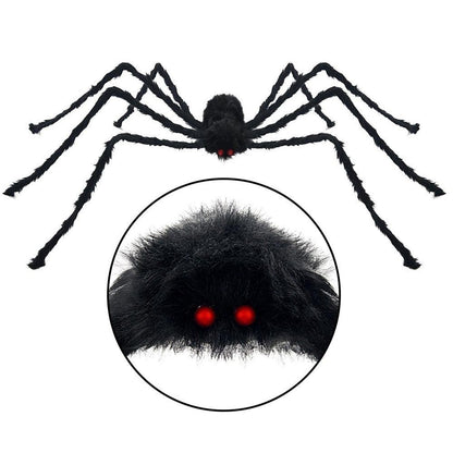 Lighteme Black spider Halloween decoration