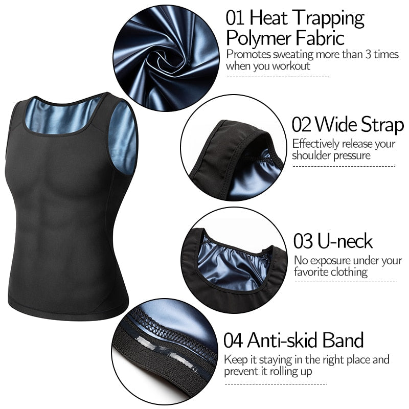 Lighteme Sauna Vest For Burning Calories Faster