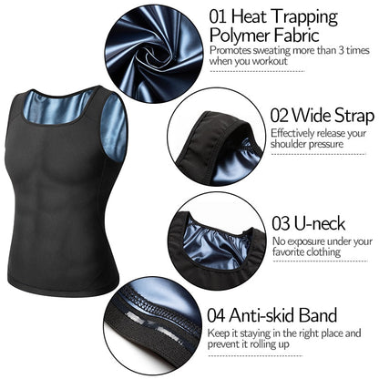 Lighteme Sauna Vest For Burning Calories Faster