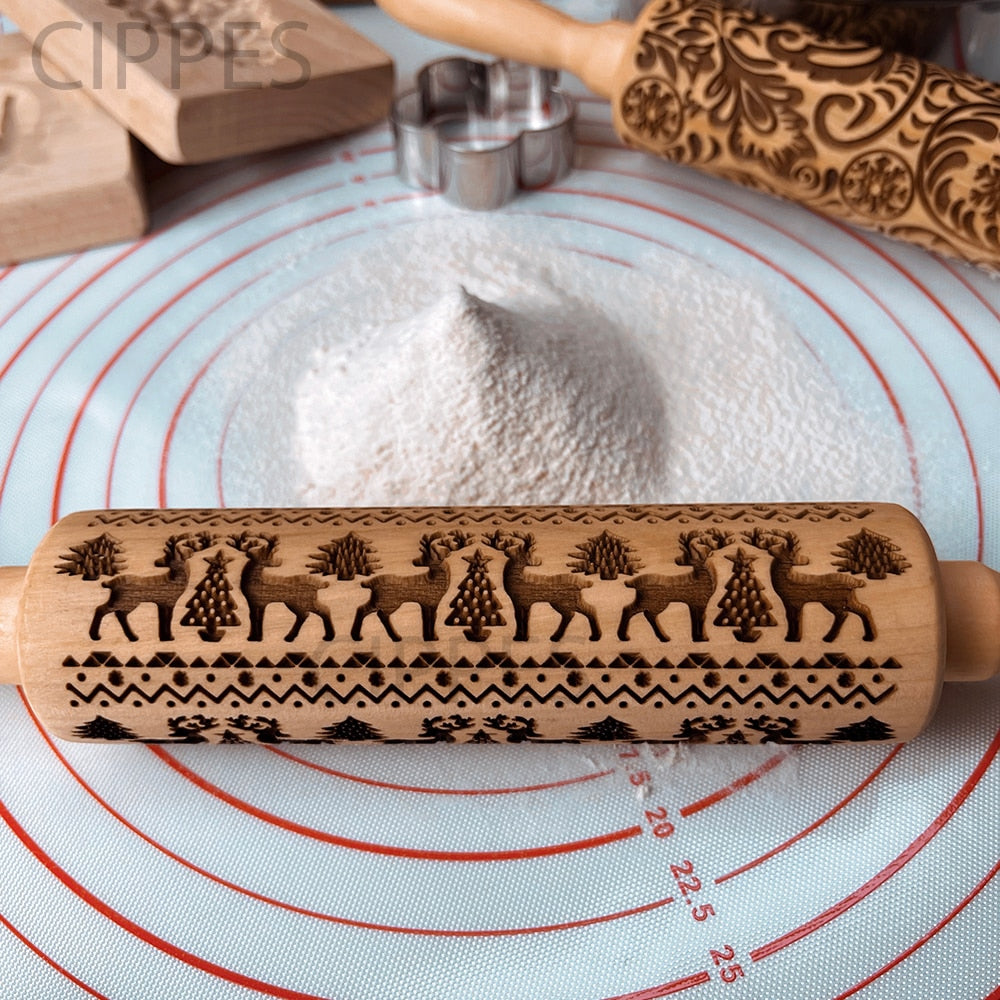 Lighteme Decorated Rolling Pin