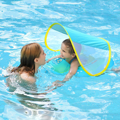 Lighteme Swim Ring - With its detachable sun canopy, exceptional UV protection