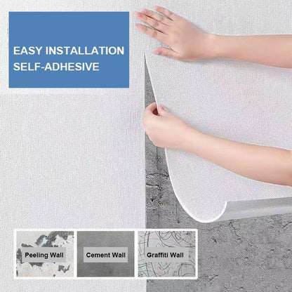 Lighteme 3D Self-adhesive Waterproof Canvas Wallpaper