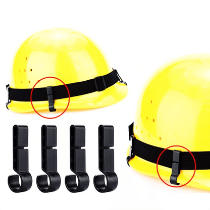 Lighteme Hard Hat Helmet Clips for Headlight